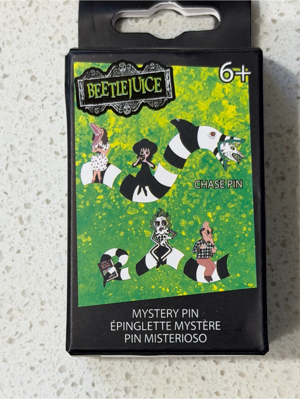 Beetlejuice Mystery Chase Pin